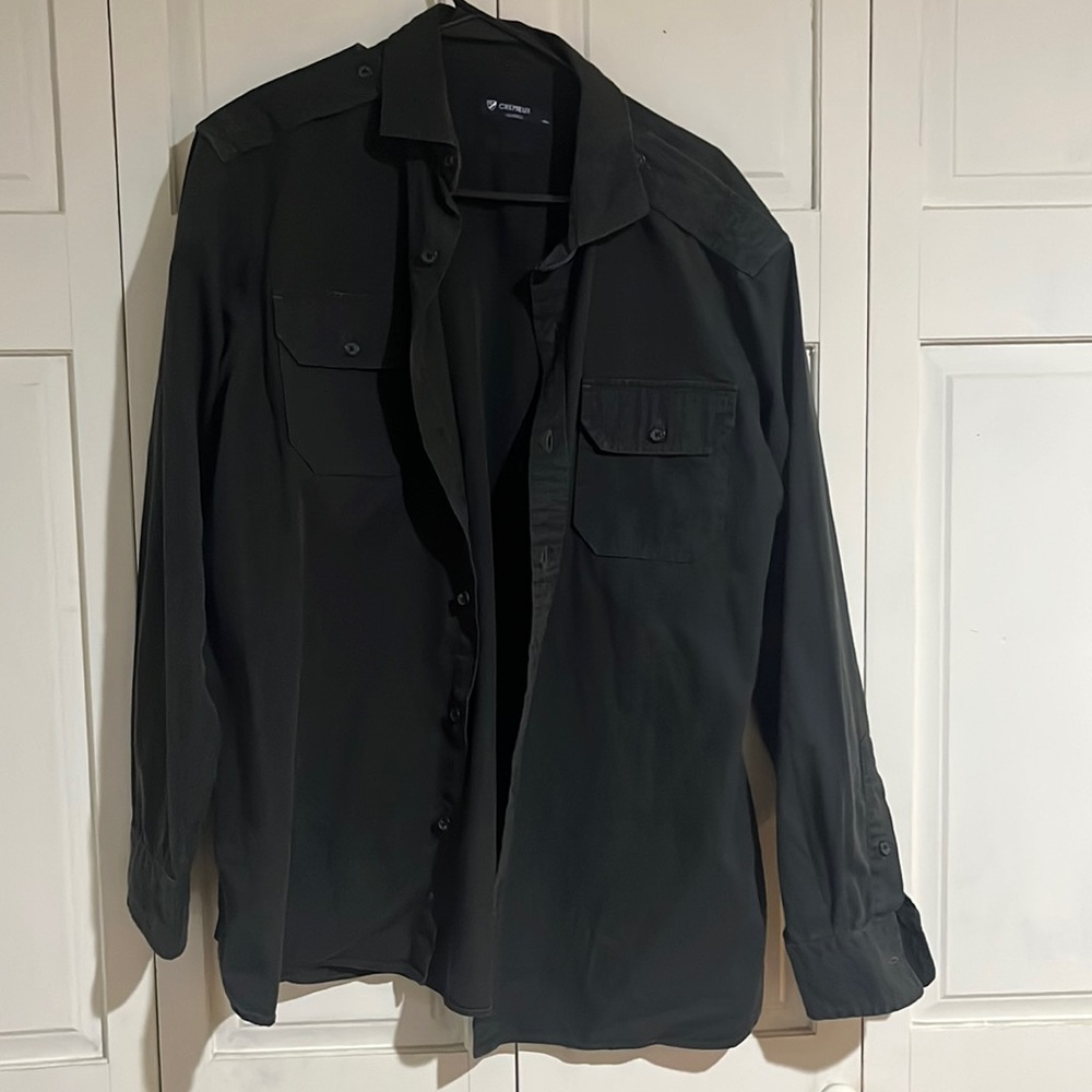 Black Cremieux button up dress shirt